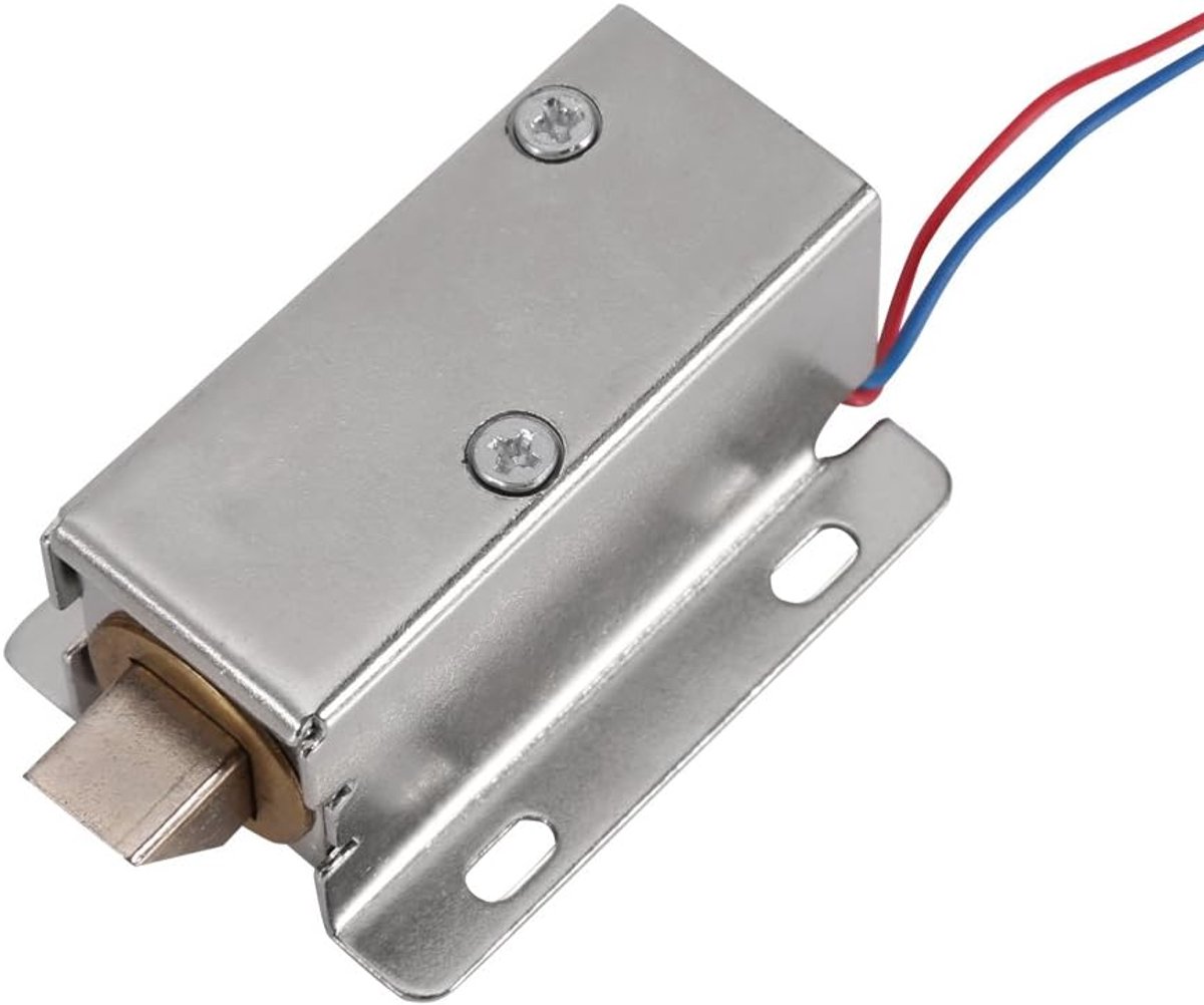 Elektrisch Magneetslot - Automatisch Deurslot - Kasten Beveiligen - Verstelbare Vergrendelingstong - Compact Ontwerp