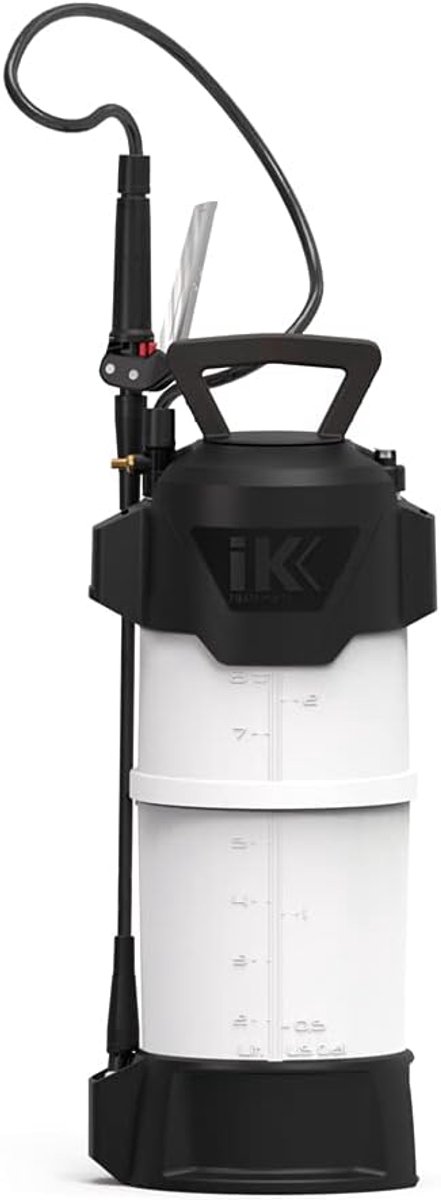 Schuimspuit 6 Liter - Drukspuit Schuim - Reinigen Met Schuim - Droog Duurzaam Schuim - 6 Liter Inhoud - Transparant