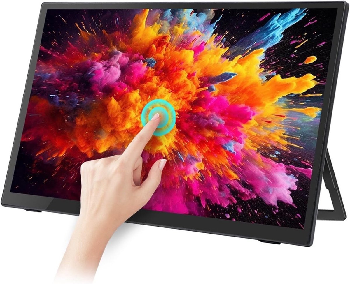 Draagbare Monitor - Extra Scherm - Productiviteit Verhogen - IPS Touchscreen - 13 Inch