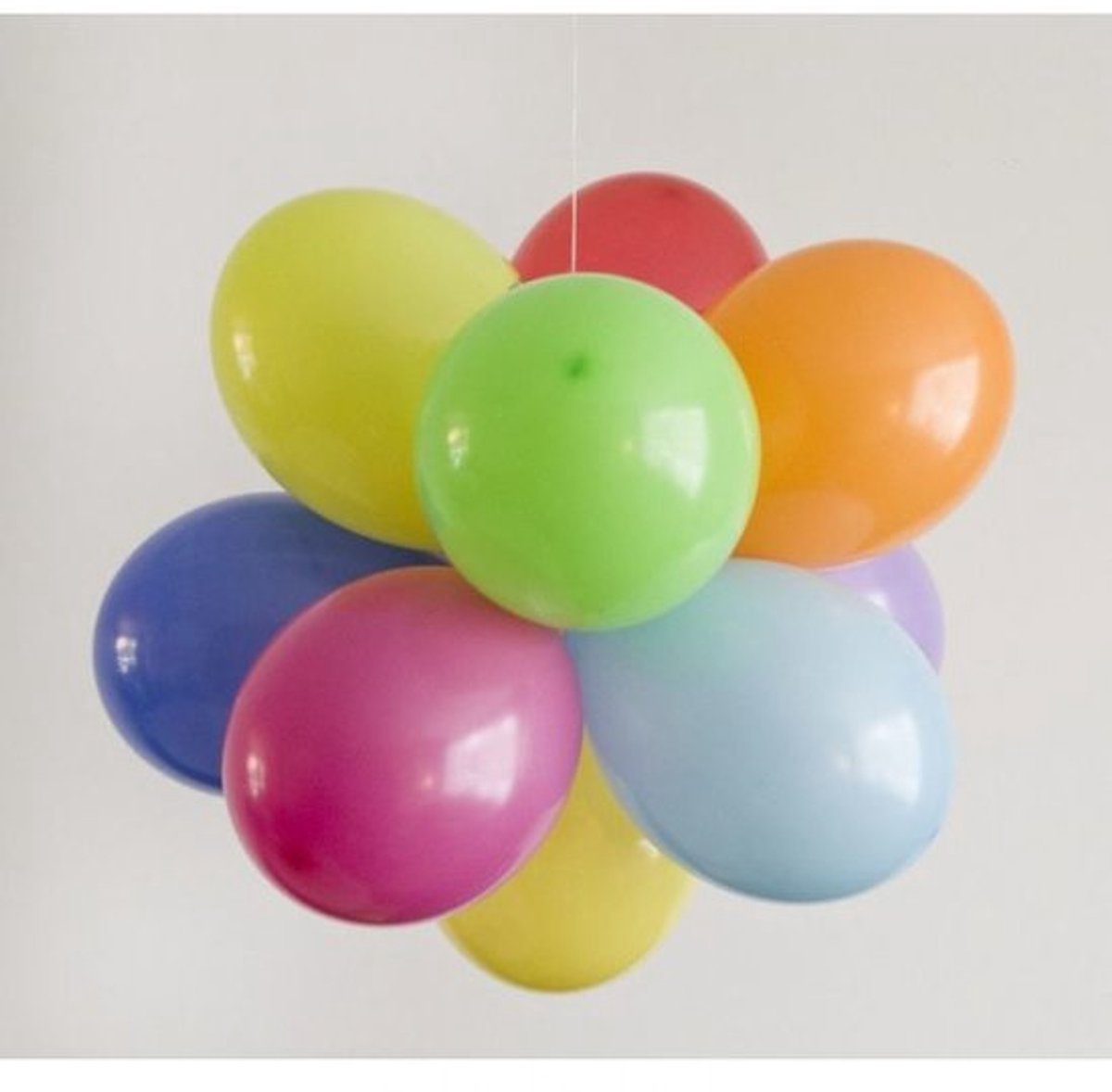 10 ballonschijven voor zelfgemaakte ballonbloemen en -boeketten