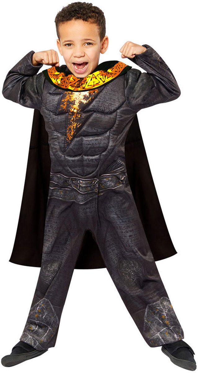 RIETHMULLER - Black Adam kostuum voor kinderen - 128/134 (8-10 jaar)