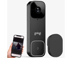 Gologi Gologi Video Deurbel - Batterij - Zonder abo - AI nee - 720p