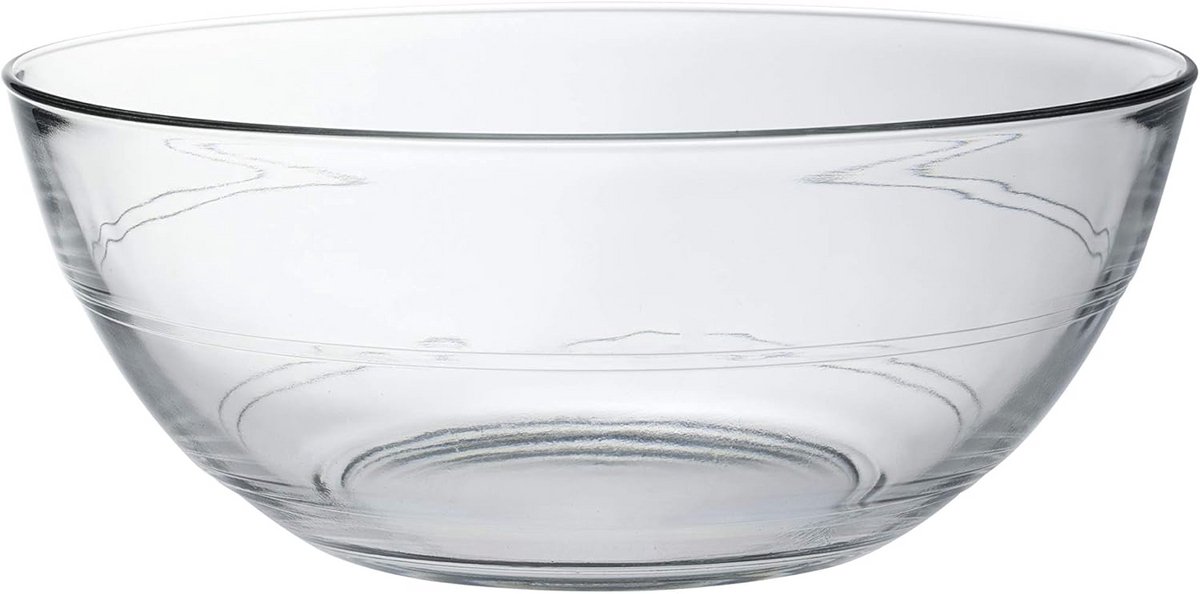 Set van 6 Glazen Slawerken, Transparant, Diameter 10,5 cm