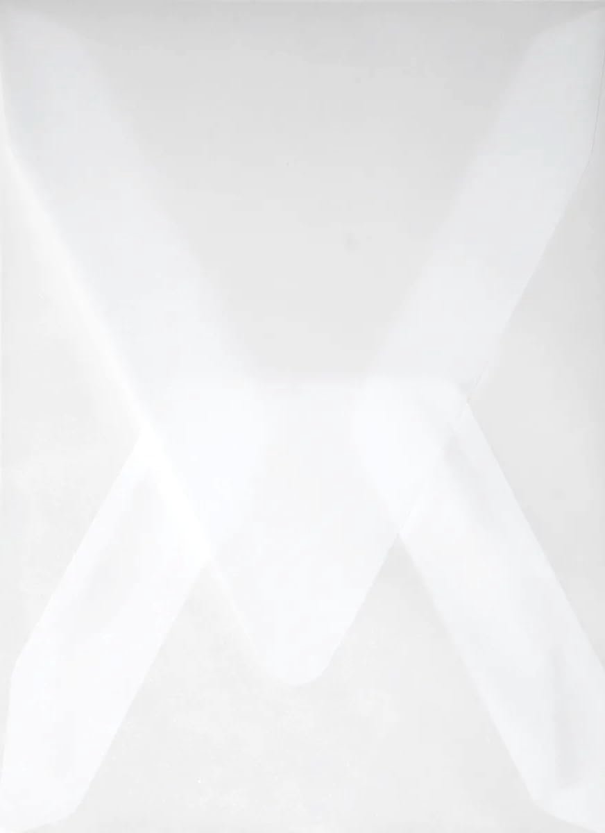Transparante enveloppen C6Wit 18,2 x 13,4 cm voor kaarten van 13 x 18 cm
