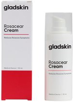 Gladskin ROSACEAR Crème voor de Rosacea-gevoelige & gevoelige huid (30ml) – Hydraterende Gezichtscrème, Dermatologisch Getest, Parfumvrij & Hypoallergeen