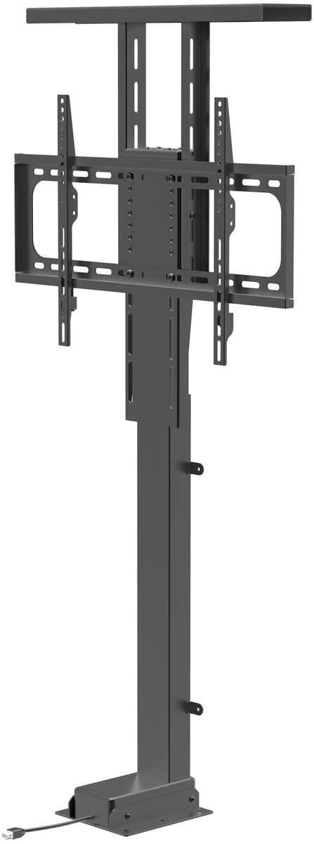 Elektrische Gemotoriseerde TV Liftbeugel 32-70" - Max 60kg - VESA 600x400 - In hoogte verstelbaar - Inclusief afstandsbediening - Inbouw TV Standaard [39699]
