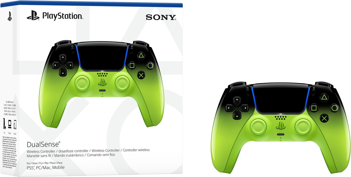 Sony PS5 DualSense Draadloze Controller - Remix Green thumbnail 2