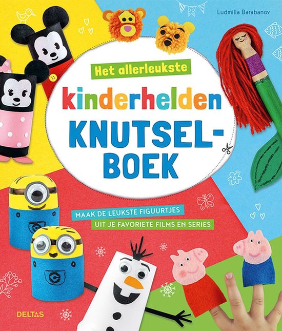 Het allerleukste kinderhelden knutselboek - cover