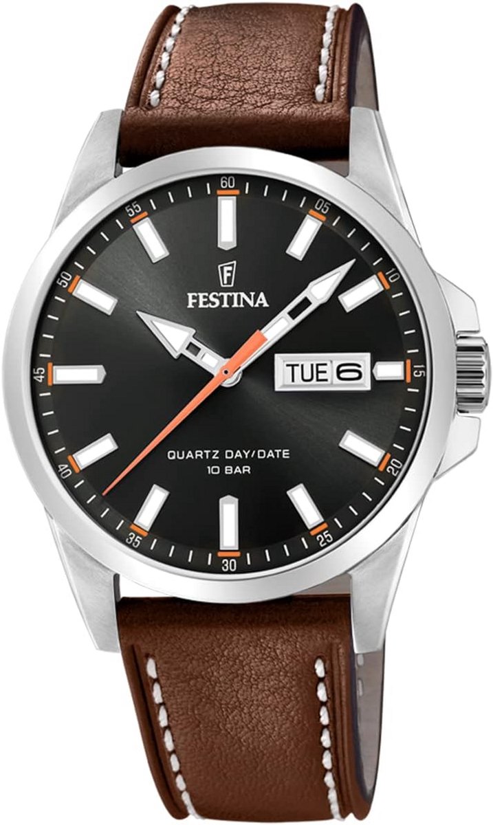 Heren Analoge Quartz Horloge met Leren Band - Casual en Klassiek