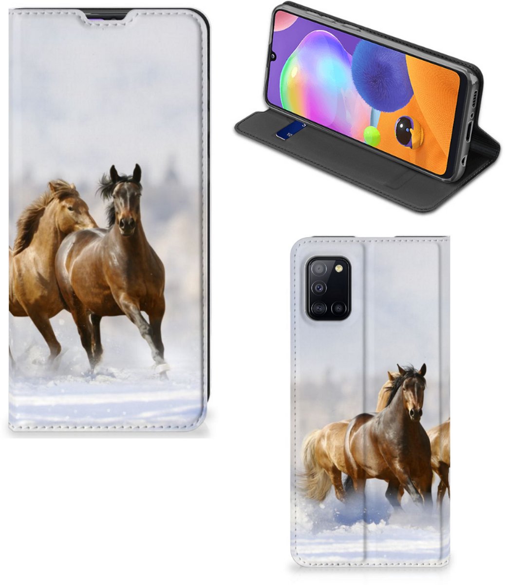 Samsung Galaxy A31 Hoesje maken Paarden