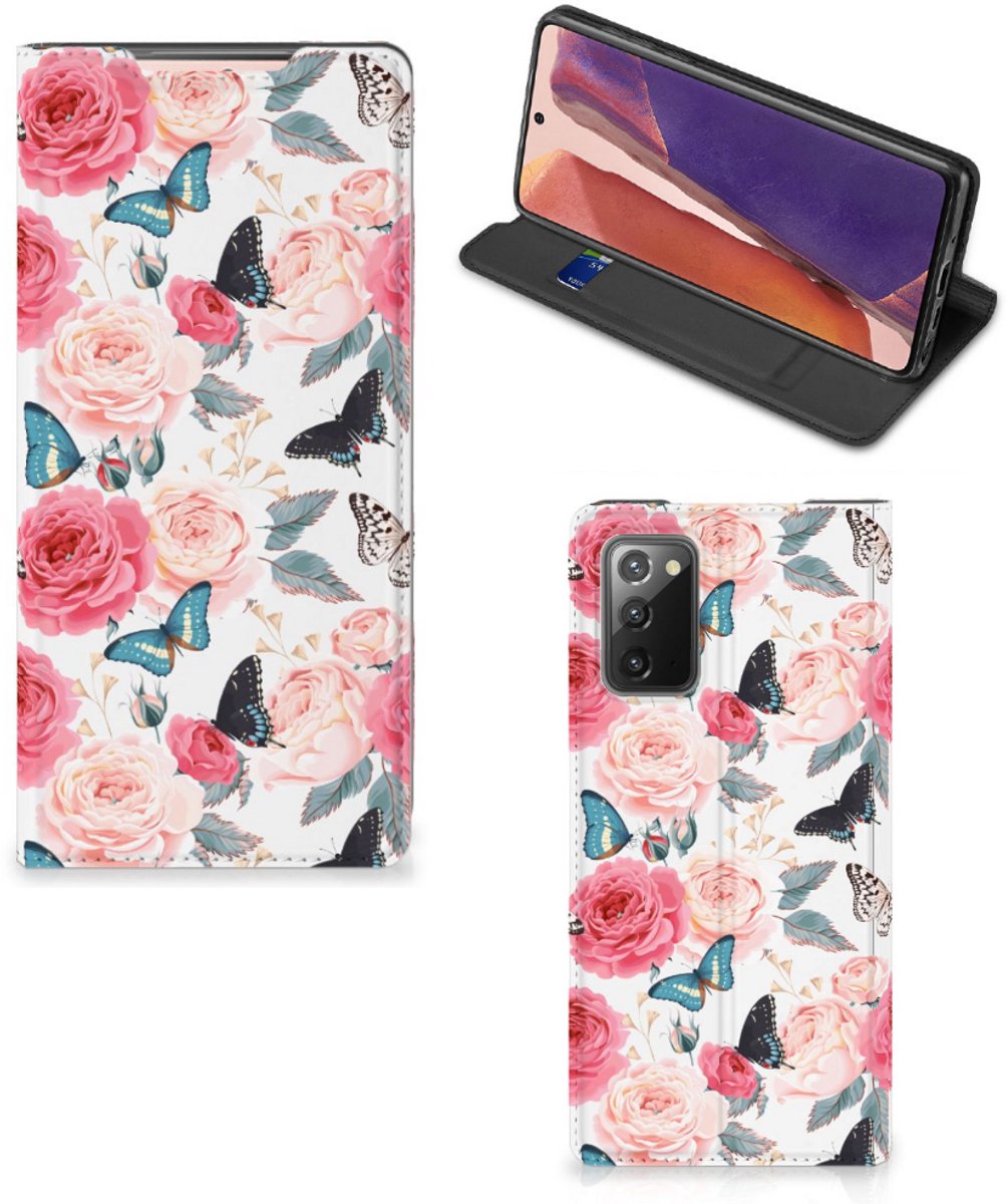 Samsung Galaxy Note20 Smart Cover Butterfly Roses