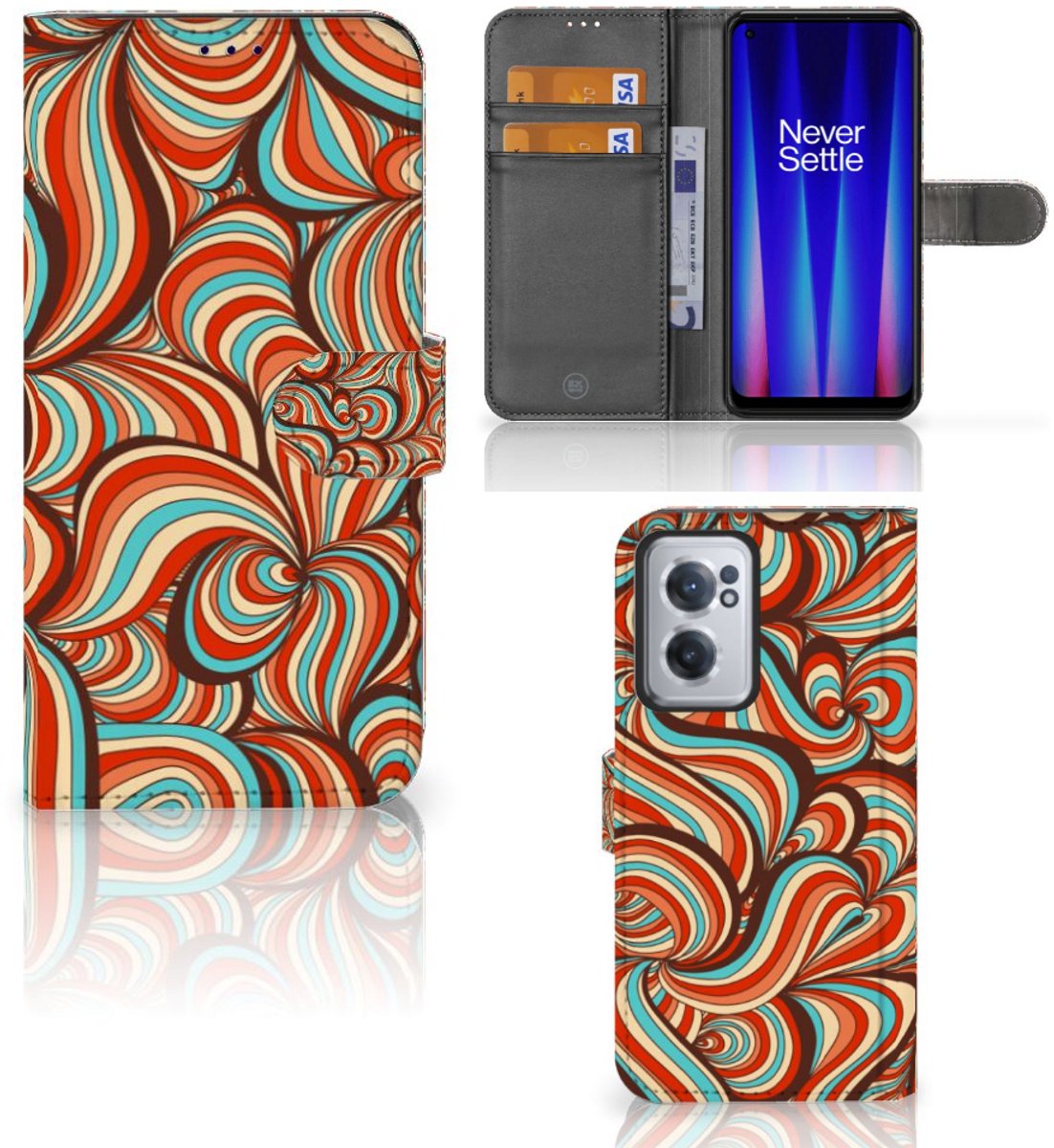 OnePlus Nord CE 2 Hoesje Retro