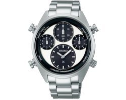 Seiko Prospex Speedtimer Solar SFJ001P1 Horloge - Staal - Zilverkleurig - Ø 41 mm