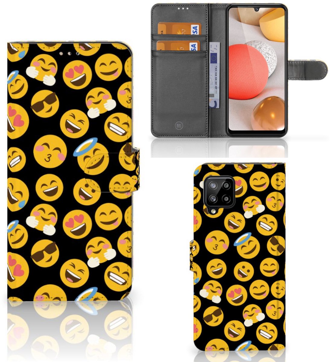 Samsung Galaxy A42 5G Telefoon Hoesje Emoji