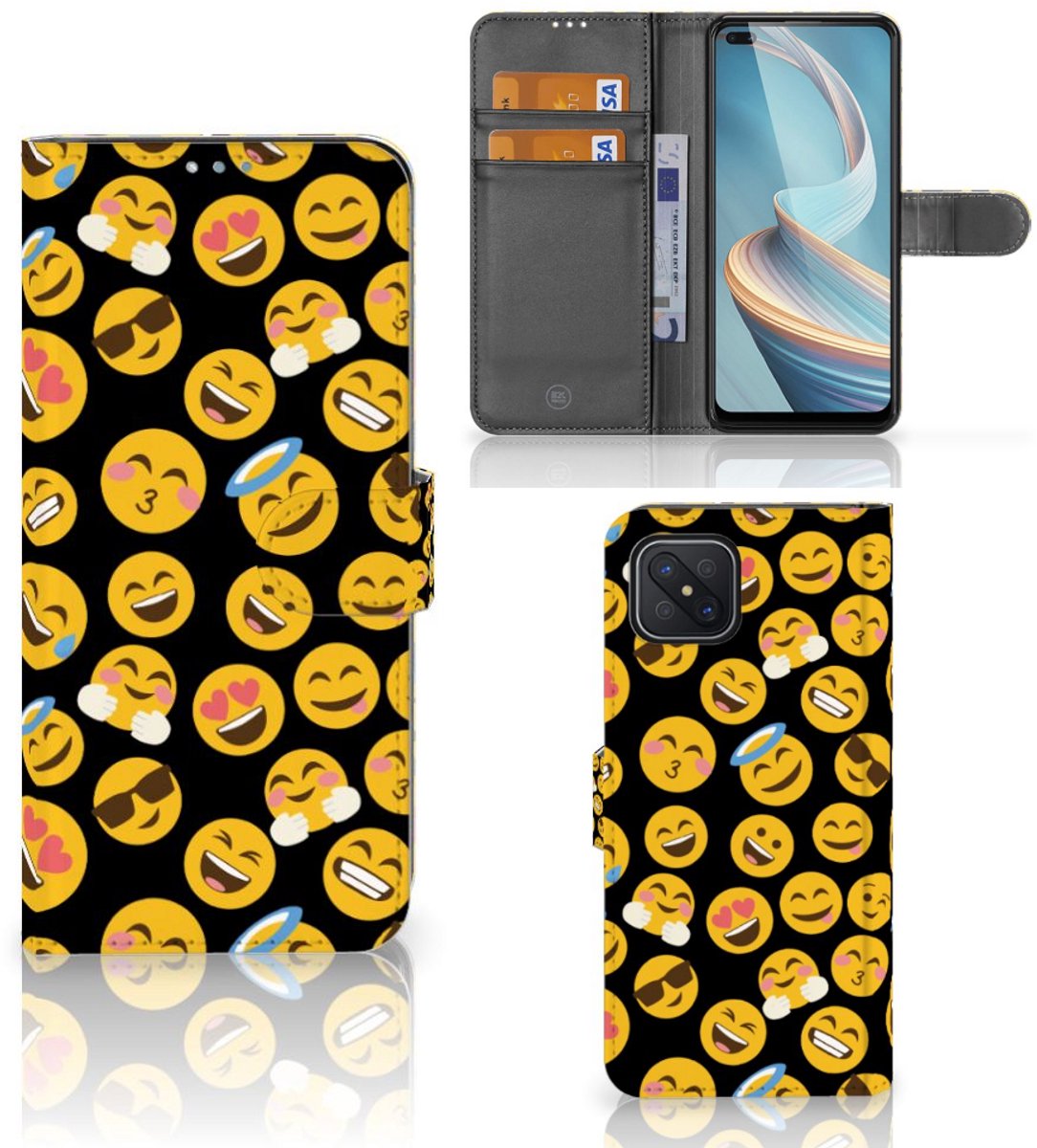 OPPO Reno4 Z Telefoon Hoesje Emoji