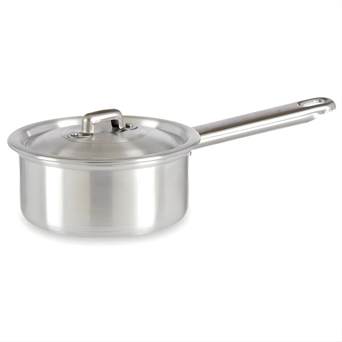 Kinvara Steelpan - D16 cm - 1L - aluminium - sauspan/juspan - met deksel - pannen