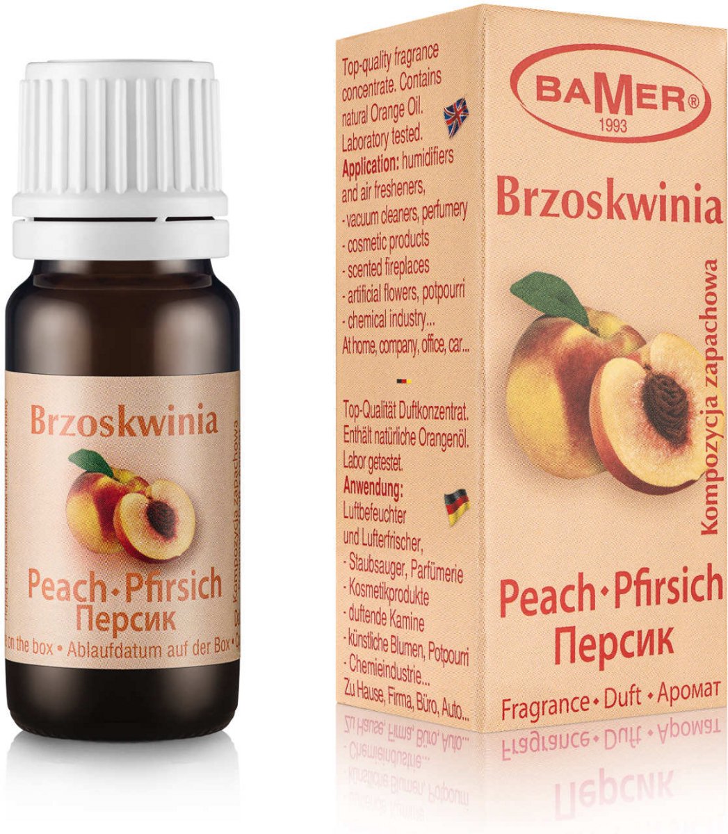 BAMER Perzik Geurcompositie - Geurolie - 7 ml