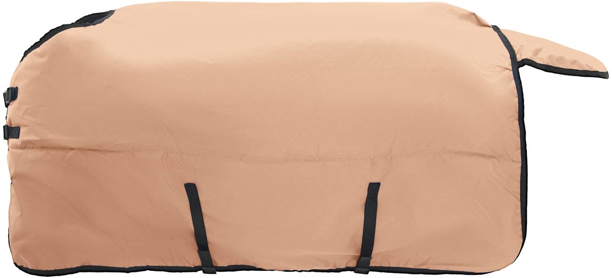 vidaXL - Paardendeken - Cappuccino - 155 - cm - Polyester