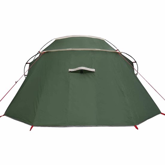 vidaXL - Tunnel - Tent - 3-Person - 3-persoons - Groen - en - Wit van Vidaxl — afbeelding 4