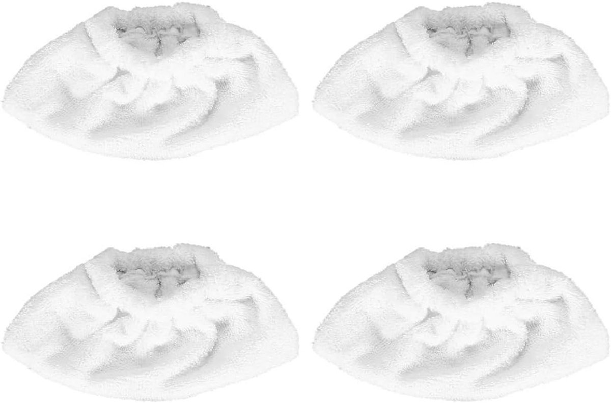 Microvezel Doek Cover Set - Stoom Cleaner Accessoires voor Hand Nozzle - Set van 4 - Geschikt voor EasyFix SC2 SC3 SC4 SC5