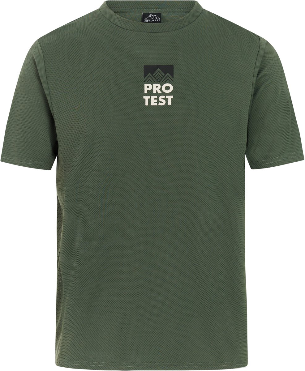 Protest PRTRhodan T-shirt Heren Korte mouwen Ronde hals Normale pasvorm Thyme