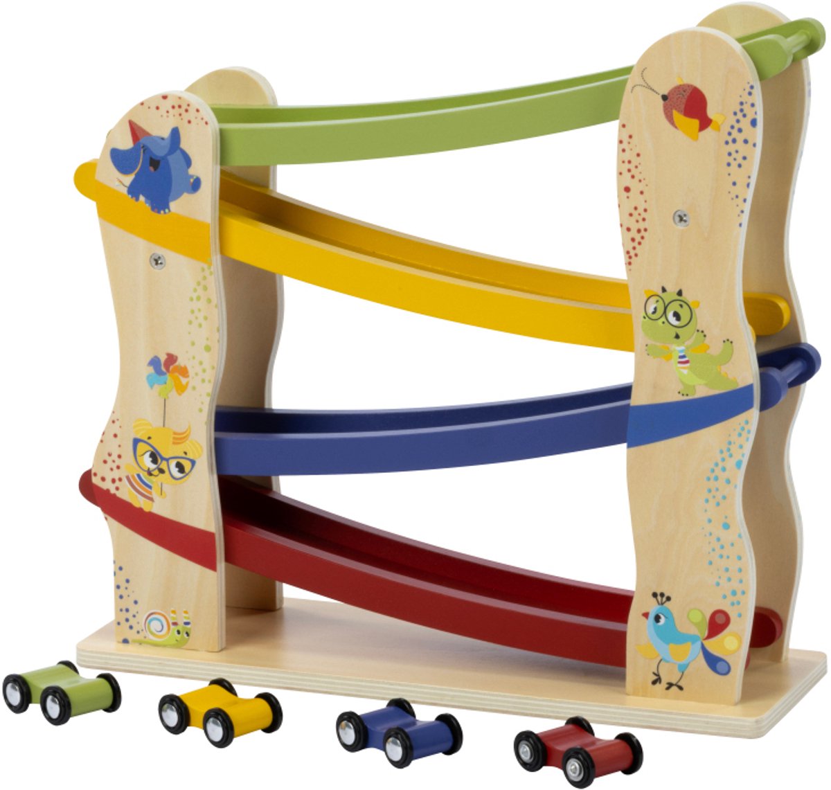 Tiny Love Houten helling voor raceauto - Born to Party - Vanaf 18 maanden tot 4 jaar