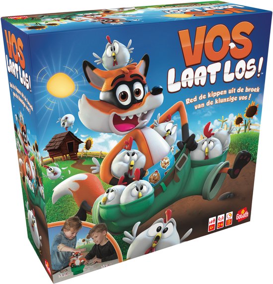 Goliath Vos Laat Los (NL) - Actiespel - Kinderspel