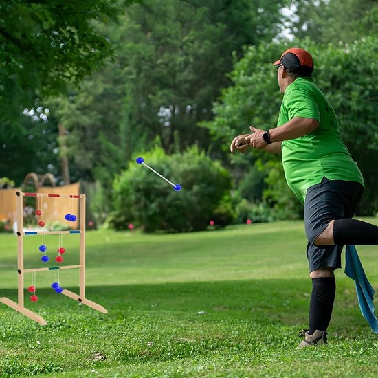 Golf oefenballen voor training en praktijk - set van 6 - laddergolf accessoires. — afbeelding 3