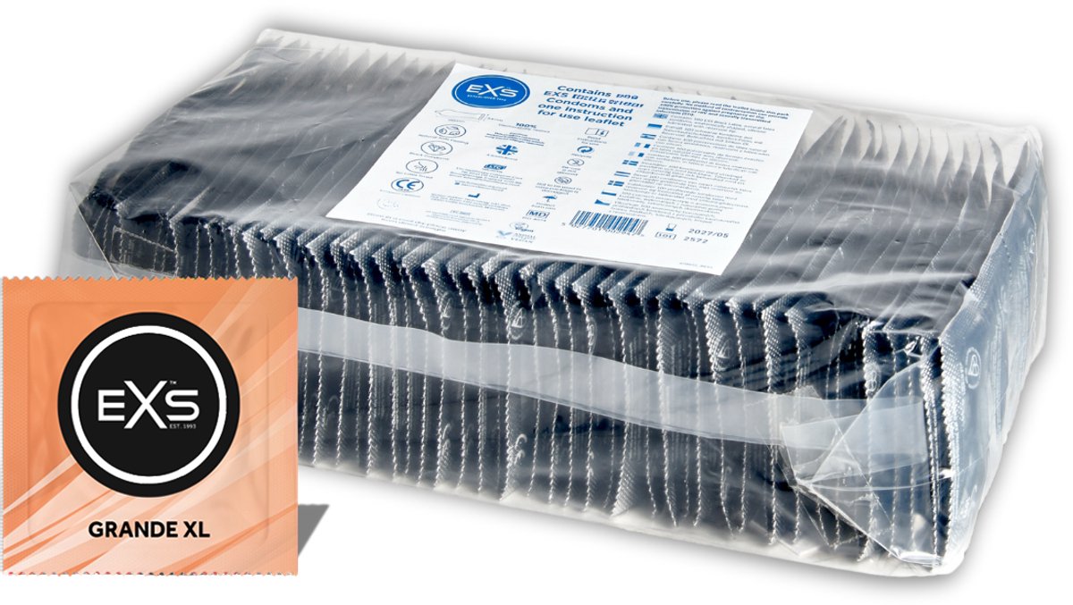 EXS Grande Extra Large condooms (64mm) 100 stuks