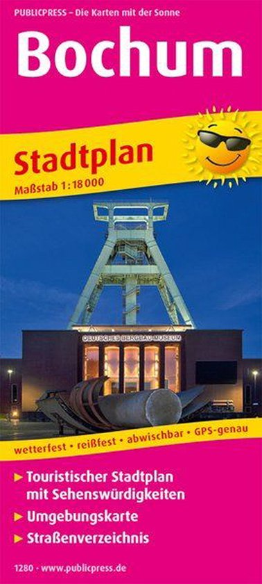 Bochum. Stadtplan - cover