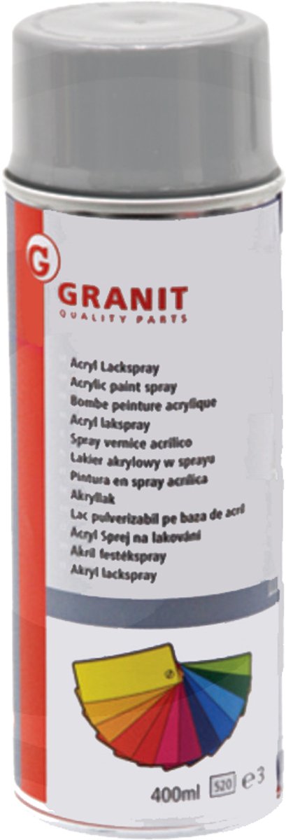 Wilckens - Granit Serie - Mat Zwarte Verf - 400 ml - Spray