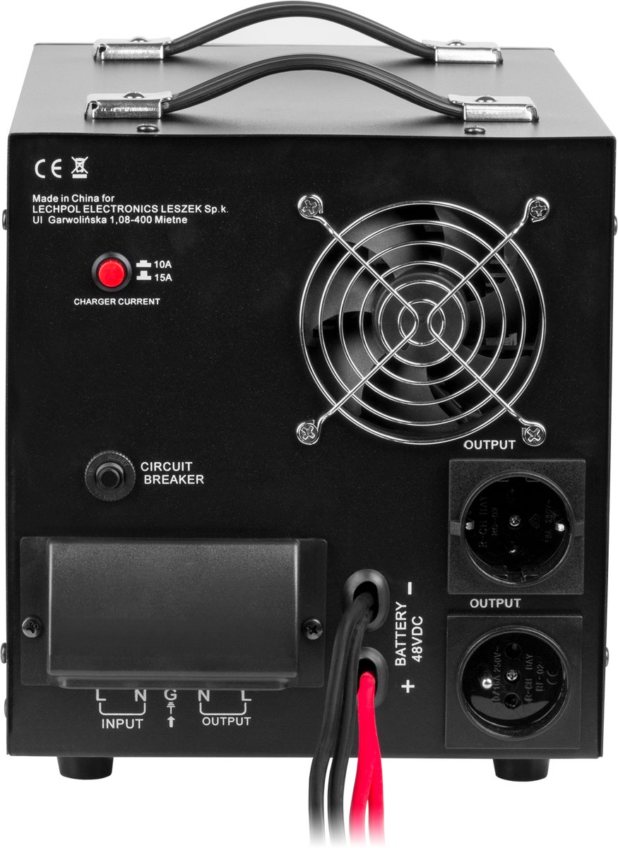 KEMOT PROsinus Serie - Noodstroomvoorziening - 3500VA - 2400W - 48V naar 230V