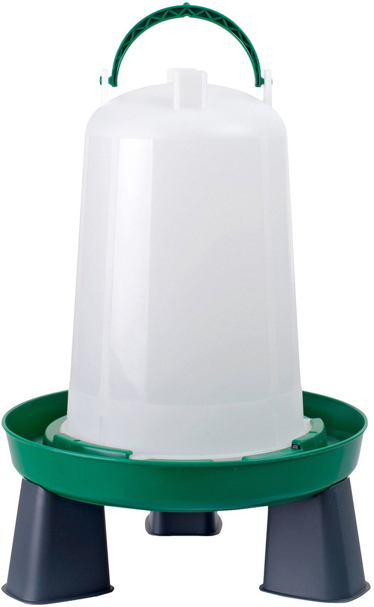 Olba Drinkbak Met Pootjes Groen - Drinkbak - 6 l