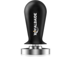 Gekalibreerde Espresso Tamper 51mm met 30 Lbs Constante Druk - Roestvrijstalen Bodem