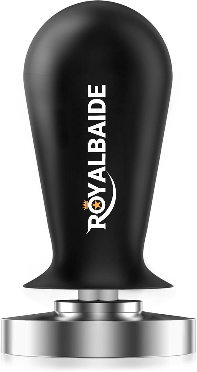 Gekalibreerde Espresso Tamper 51mm met 30 Lbs Constante Druk - Roestvrijstalen Bodem