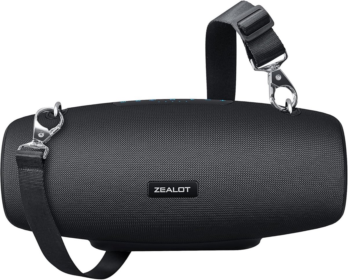 Draagbare Bluetooth Speaker 60W met Diepe Bass, IPX5 Waterdicht & Grote Batterij