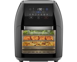 Florixa® Heteluchtoven - Oven - Airfryer Oven - Zwart - 31cm x 31cm x 38cm