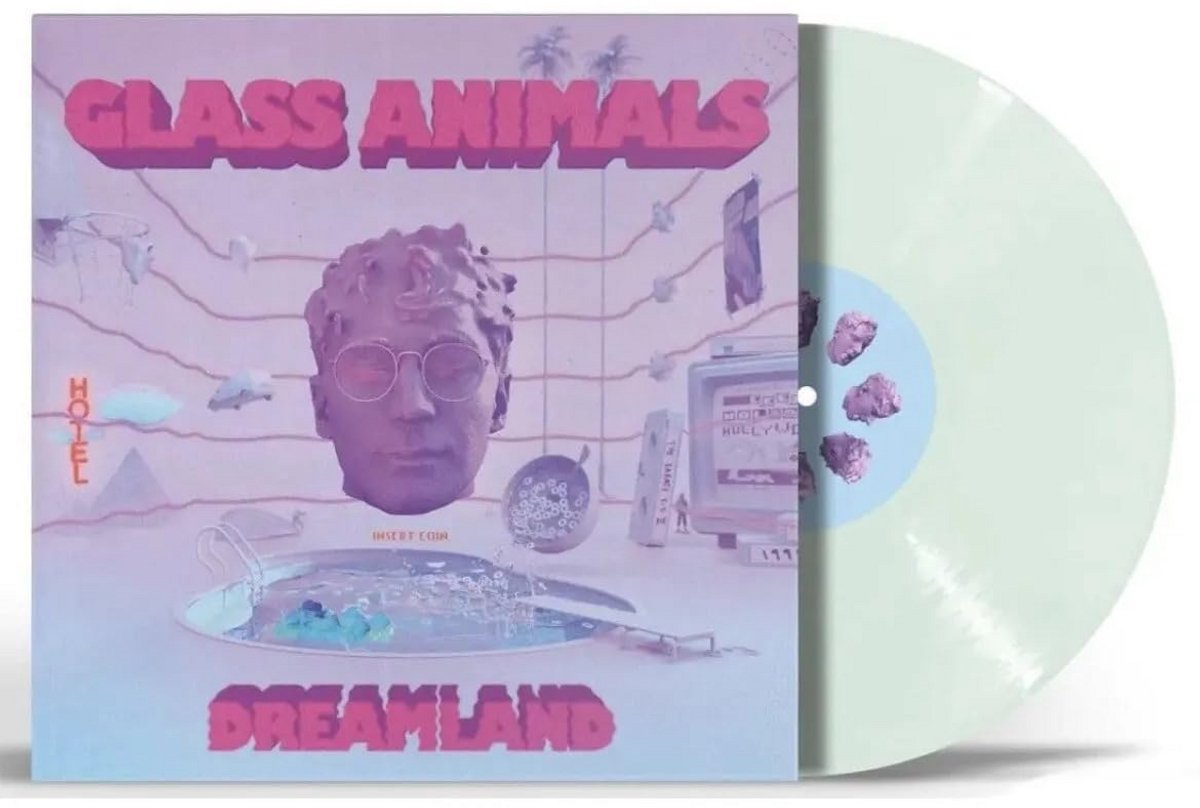 Transparant Groen Vinyl Album
