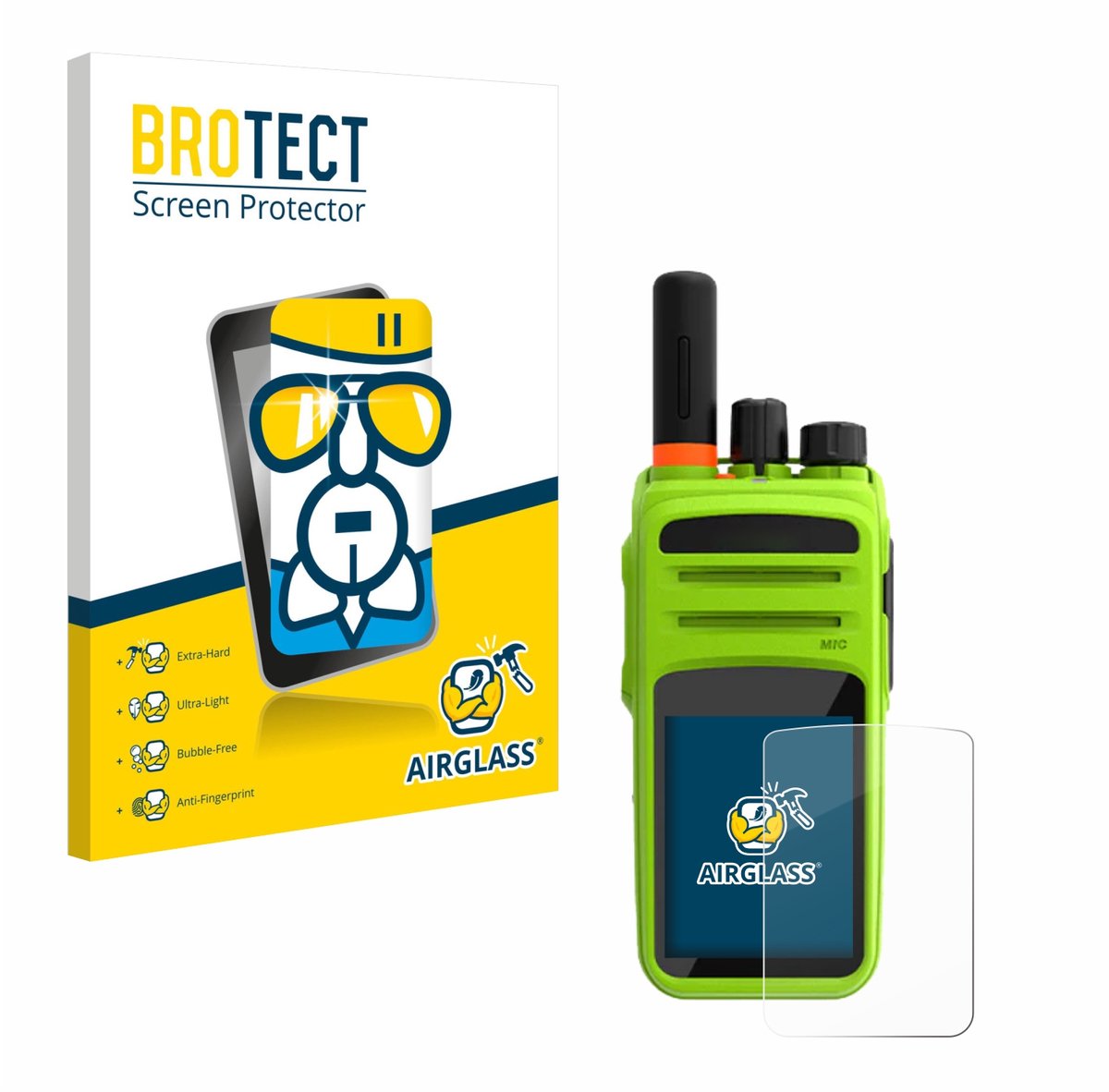 Screenprotector voor Talkpod N58 Plus Beschermglas transparant