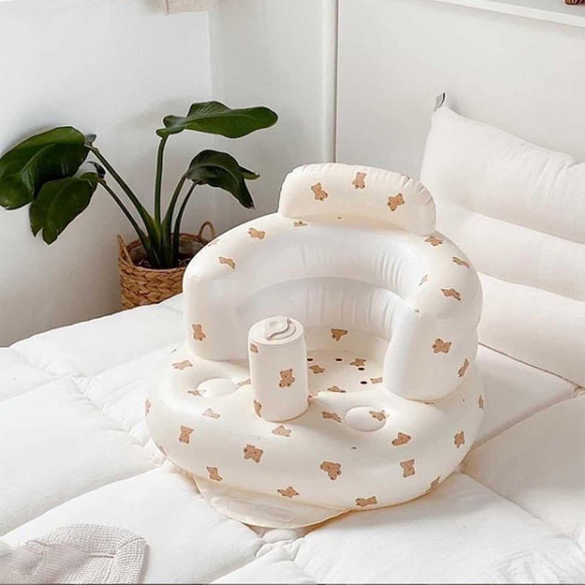 Opblaasbare Baby Zithoek met Rugondersteuning voor Kinderen