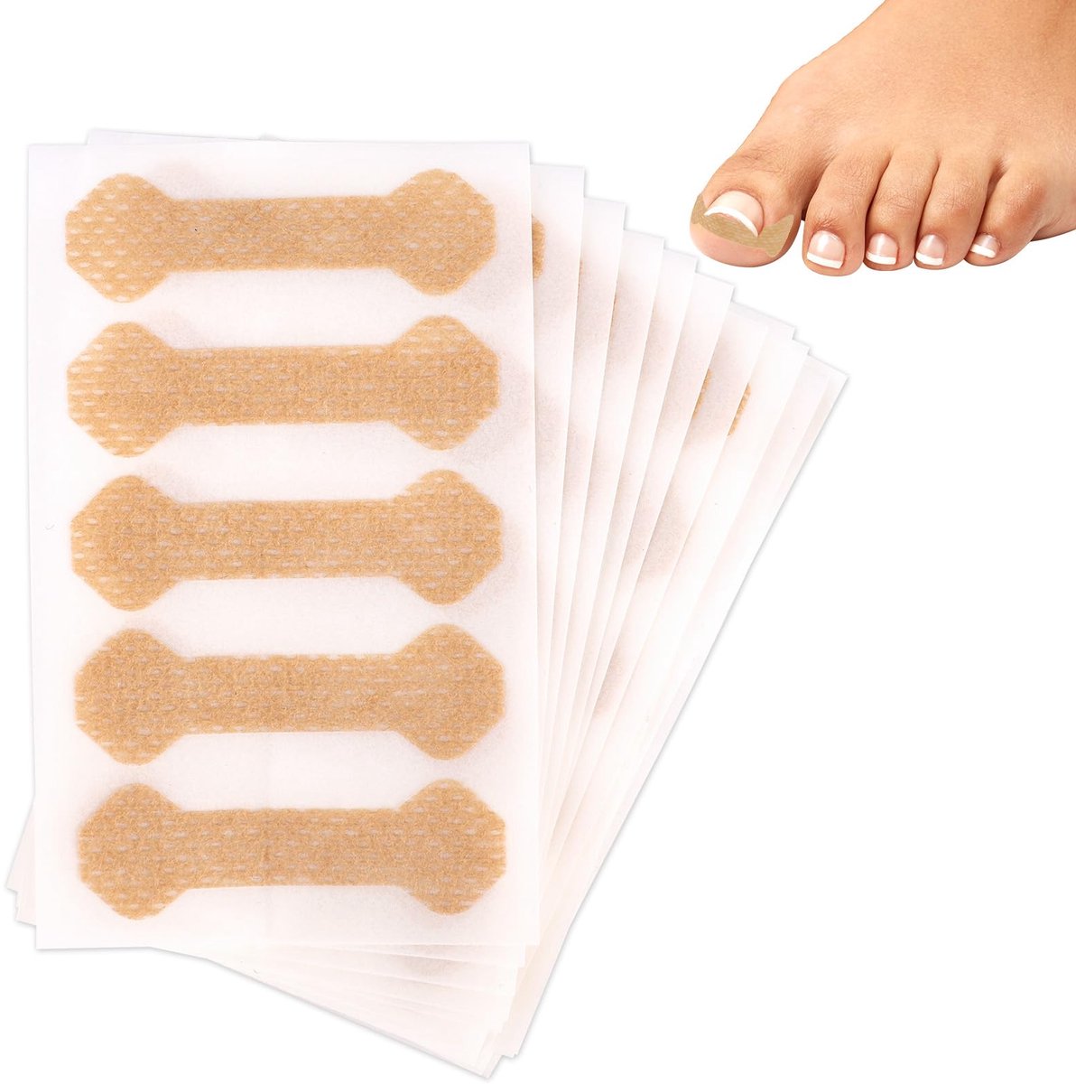 Ingrown Toenail Patches - Ademend en Pijnloos - 60 Stuks