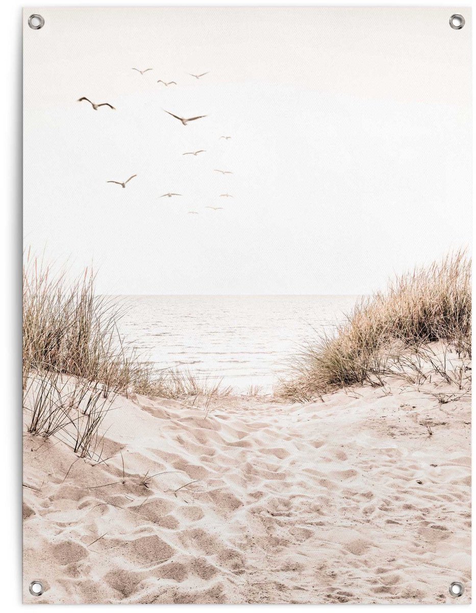 Tuinposter Duinen - 80 x 60 - Canvas - REINDERS
