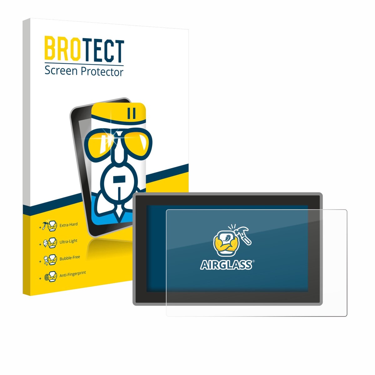 Screenprotector voor Ford Tourneo Curier (2024) Beschermglas transparant