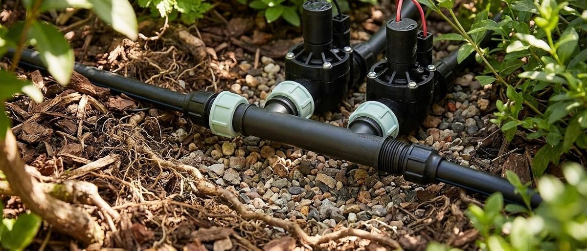 Elektrisch Magneetventiel Kraan voor 2 of 3 1-inch Waterleidingen