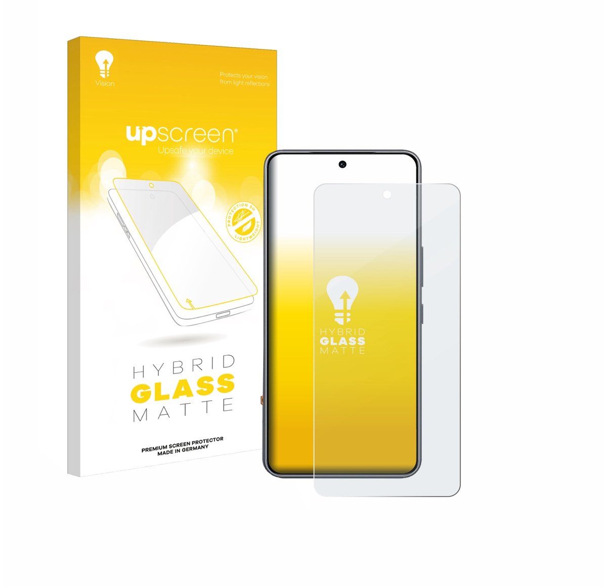 upscreen - Screenprotector voor Tecno Pova 7 Ultra - Folie Beschermfolie Beschermglas matte