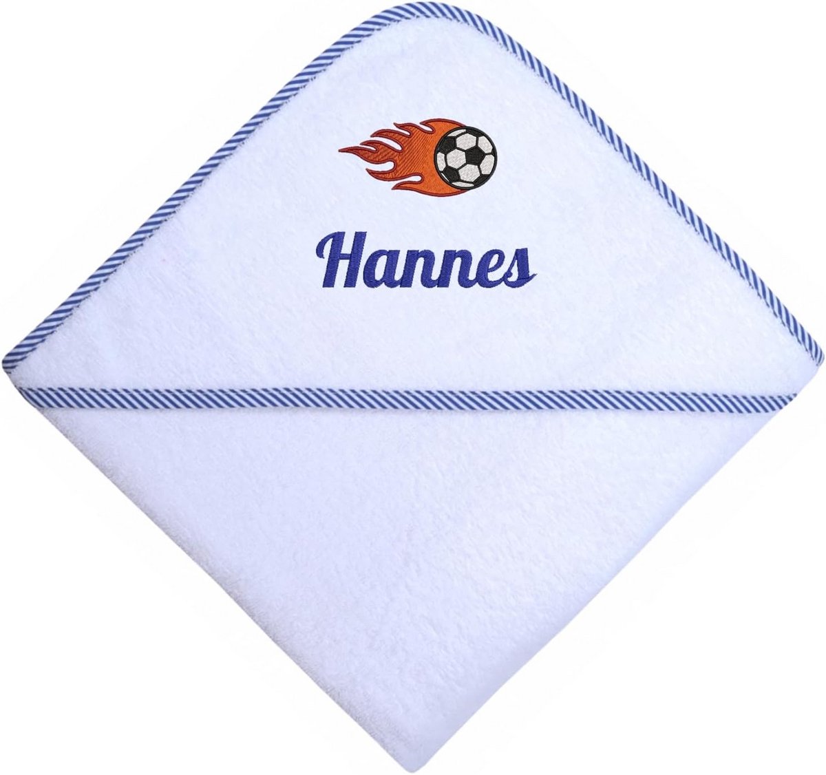 Personaliseerbare badhanddoek met capuchon - 80x80 cm - voor baby's en kinderen