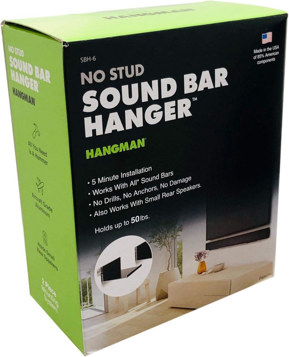 SBH-6 Soundbar plafondbeugel - zwart