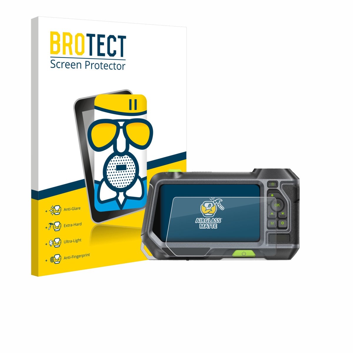 BROTECT - Screenprotector voor Teslong NTS500 - Folie Beschermfolie Beschermglas matte