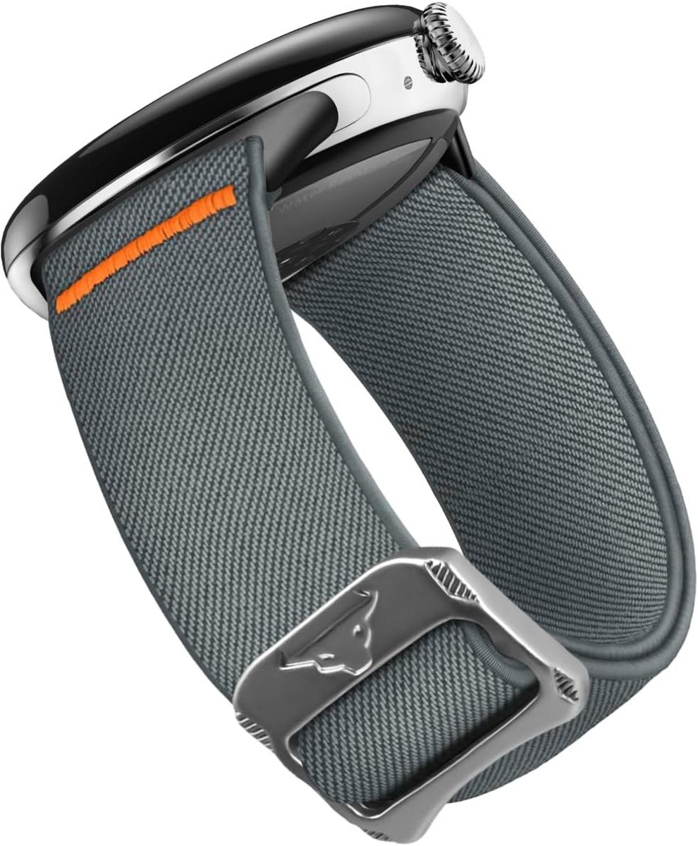 Elastische Sportband Nylon Horlogeband voor Google Pixel Watch 41mm
