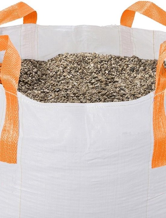 Lot de 5 sacs | Big Bag Vide 0.25m³ | Sac GRVS 65x65x65cm | Sac résistant | 4 sangles croisées
